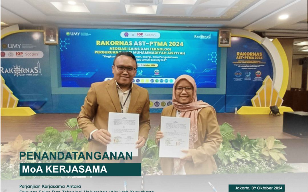 Jalin Kerjamasa antar PTMA: Fakultas Sains dan Teknologi UNISA Yogyakarta dengan Fakultas Teknik Universitas Muhammadiyah Jakarta