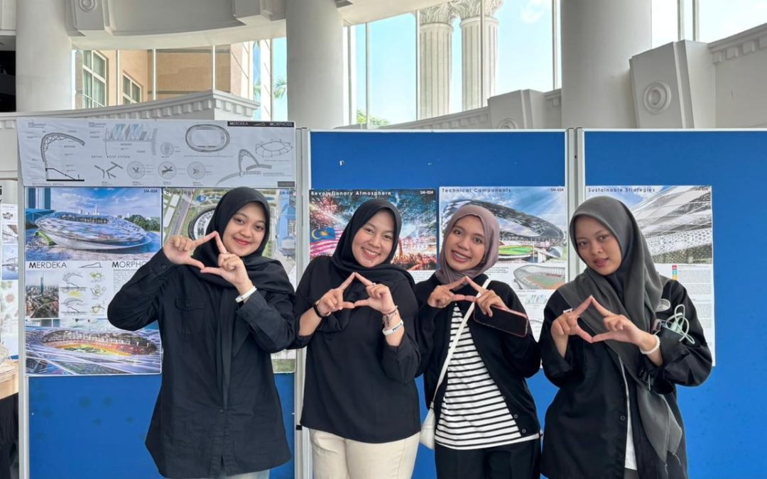Kolaborasi Internasional! Mahasiswa Arsitektur UNISA dan SEGi University Gelar Exhibition Karya Bersama di Malaysia